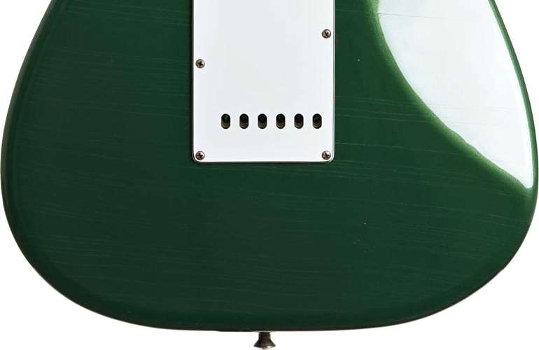John Cruz Custom Guitars Crossville ST Custom Green Metallic Time Capsule Ash Rosewood Fingerboard  John Cruz Custom Guitars Crossville ST Custom Green Metallic Time Capsule Ash Rosewood Fingerboard