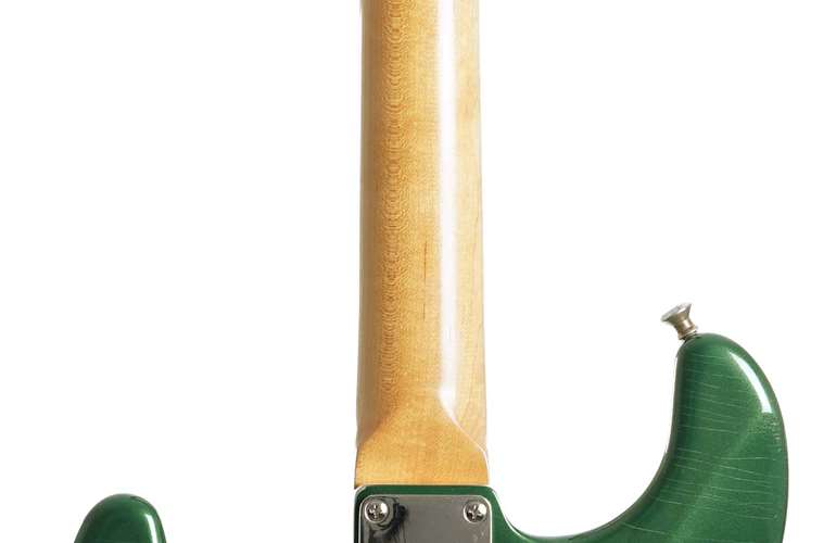 John Cruz Custom Guitars Crossville ST Custom Green Metallic Time Capsule Ash Rosewood Fingerboard  John Cruz Custom Guitars Crossville ST Custom Green Metallic Time Capsule Ash Rosewood Fingerboard