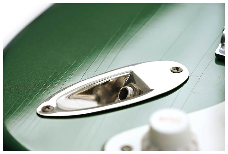 John Cruz Custom Guitars Crossville ST Custom Green Metallic Time Capsule Ash Rosewood Fingerboard  John Cruz Custom Guitars Crossville ST Custom Green Metallic Time Capsule Ash Rosewood Fingerboard