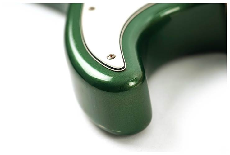 John Cruz Custom Guitars Crossville ST Custom Green Metallic Time Capsule Ash Rosewood Fingerboard  John Cruz Custom Guitars Crossville ST Custom Green Metallic Time Capsule Ash Rosewood Fingerboard