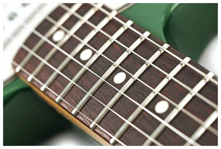 John Cruz Custom Guitars Crossville ST Custom Green Metallic Time Capsule Ash Rosewood Fingerboard  John Cruz Custom Guitars Crossville ST Custom Green Metallic Time Capsule Ash Rosewood Fingerboard