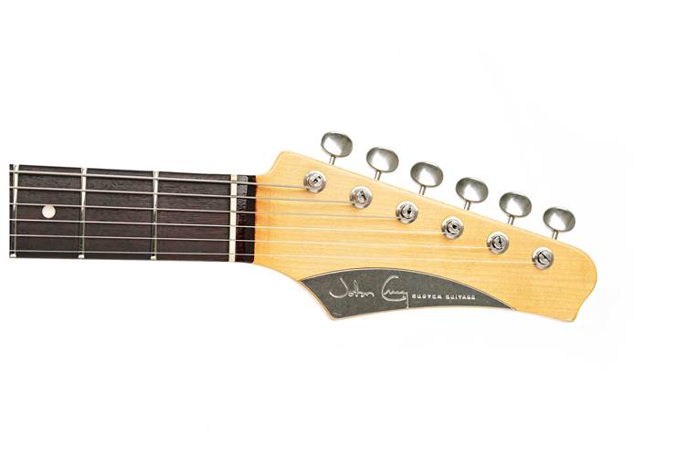 John Cruz Custom Guitars Crossville ST Custom Green Metallic Time Capsule Ash Rosewood Fingerboard  John Cruz Custom Guitars Crossville ST Custom Green Metallic Time Capsule Ash Rosewood Fingerboard