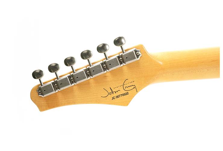 John Cruz Custom Guitars Crossville ST Custom Green Metallic Time Capsule Ash Rosewood Fingerboard  John Cruz Custom Guitars Crossville ST Custom Green Metallic Time Capsule Ash Rosewood Fingerboard