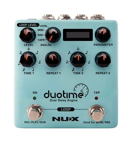 NUX Duo Time Dual Delay Engine