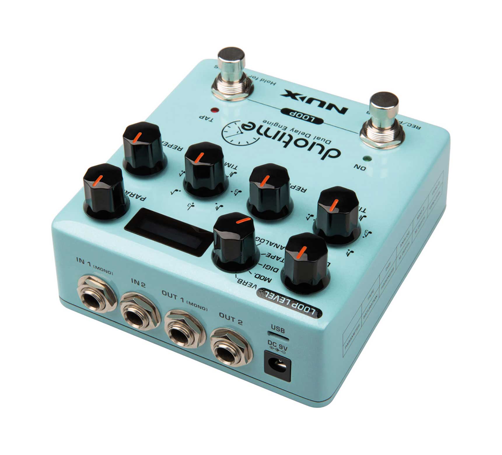 NUX Duo Time Dual Delay Engine