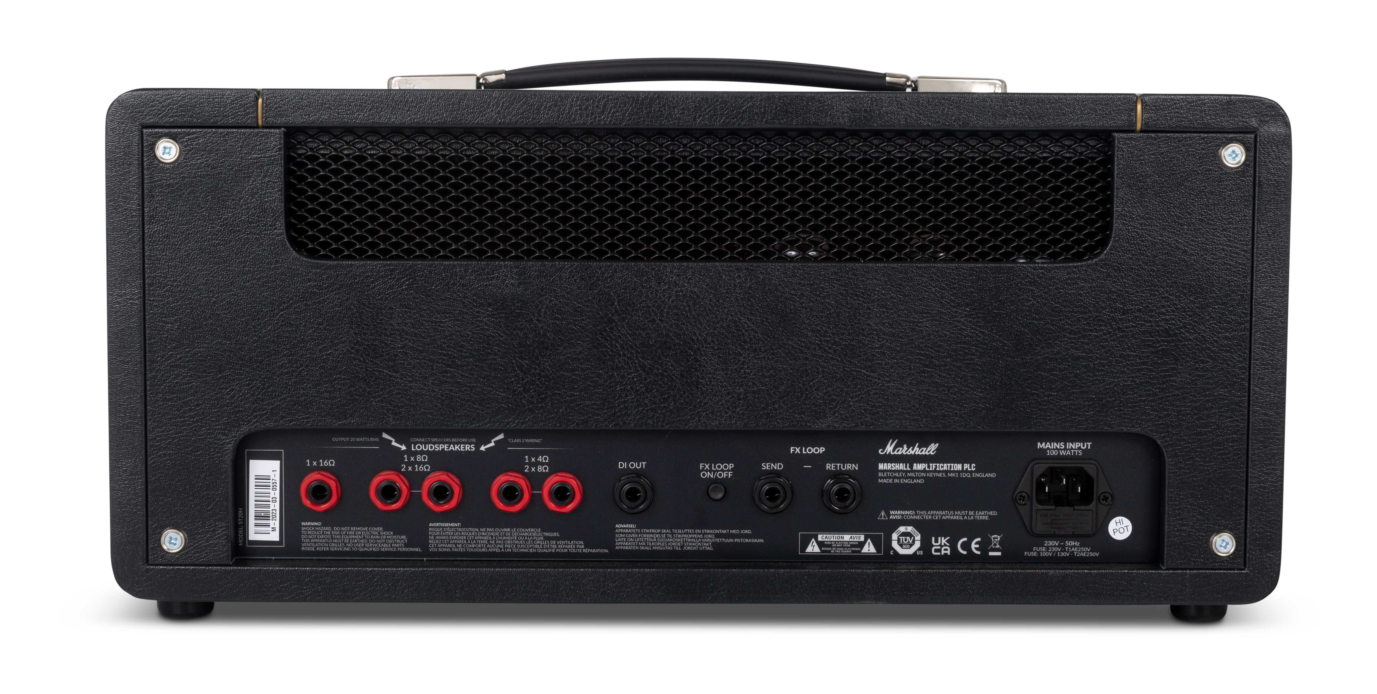 Marshall Studio JTM ST20H 20 Watt Valve Amp Head guitarguitar