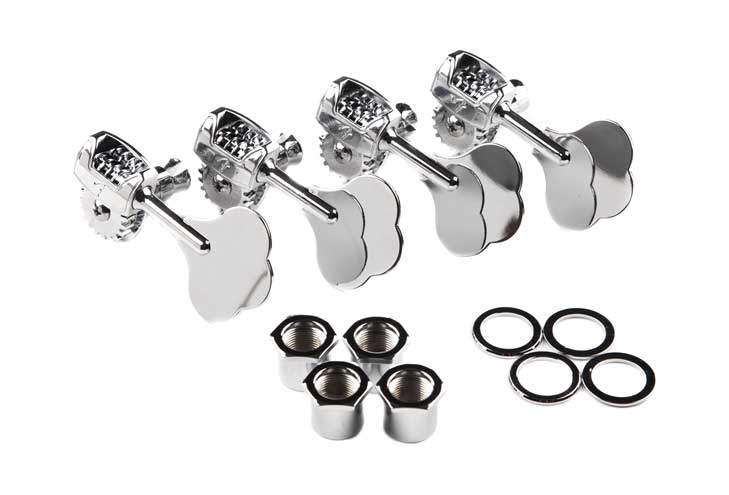 Fender Deluxe F Stamp Bass Tuning Machine Set guitarguitar