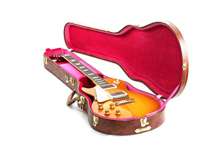 Gibson Custom Shop 1958 Les Paul Standard Reissue VOS Lemon Burst Left Handed #841923 Gibson Custom Shop 1958 Les Paul Standard Reissue VOS Lemon Burst Left Handed #841923