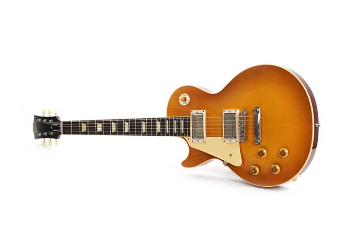 Gibson Custom Shop 1958 Les Paul Standard Reissue VOS Lemon Burst Left Handed #841735 Gibson Custom Shop 1958 Les Paul Standard Reissue VOS Lemon Burst Left Handed #841735