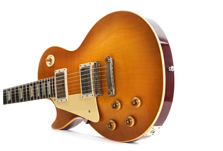 Gibson Custom Shop 1958 Les Paul Standard Reissue VOS Lemon Burst Left Handed #841735 Gibson Custom Shop 1958 Les Paul Standard Reissue VOS Lemon Burst Left Handed #841735