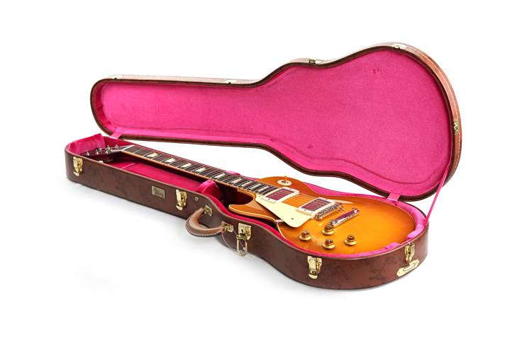 Gibson Custom Shop 1958 Les Paul Standard Reissue VOS Lemon Burst Left Handed #841735 Gibson Custom Shop 1958 Les Paul Standard Reissue VOS Lemon Burst Left Handed #841735