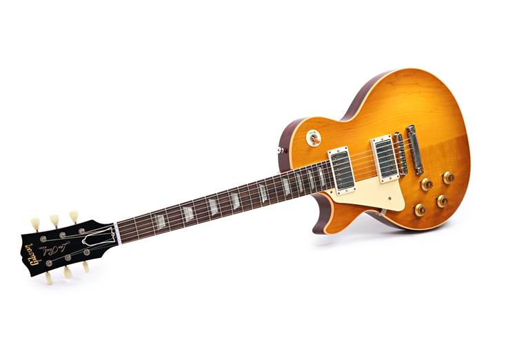 Gibson Custom Shop 1958 Les Paul Standard Reissue VOS Lemon Burst Left Handed #841789 Gibson Custom Shop 1958 Les Paul Standard Reissue VOS Lemon Burst Left Handed #841789