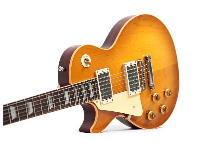 Gibson Custom Shop 1958 Les Paul Standard Reissue VOS Lemon Burst Left Handed #841789 Gibson Custom Shop 1958 Les Paul Standard Reissue VOS Lemon Burst Left Handed #841789