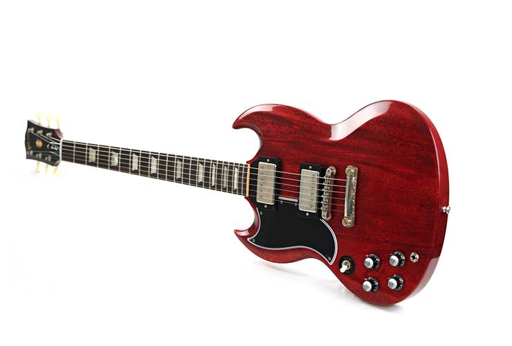 Gibson Custom Shop 1961 Les Paul SG Standard Reissue Stop-Bar VOS Cherry Red Left Handed #403971 Gibson Custom Shop 1961 Les Paul SG Standard Reissue Stop-Bar VOS Cherry Red Left Handed #403971