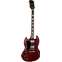 Gibson Custom Shop 1961 Les Paul SG Standard Reissue Stop-Bar VOS Cherry Red Left Handed  Front View