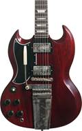Gibson Custom Shop 1964 SG Standard Reissue w/ Maestro Vibrola VOS Cherry Red Left Handed #500124