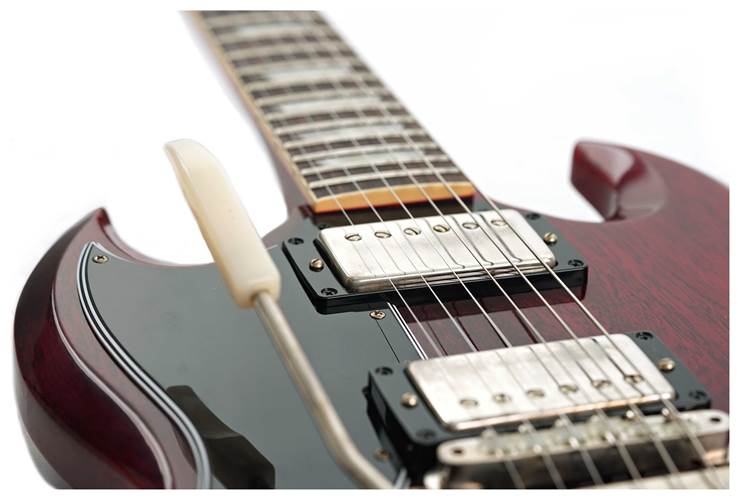 Gibson Custom Shop 1964 SG Standard Reissue w/ Maestro Vibrola VOS Cherry Red Left Handed #500124 Gibson Custom Shop 1964 SG Standard Reissue w/ Maestro Vibrola VOS Cherry Red Left Handed #500124