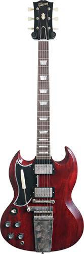 Gibson Custom Shop 1964 SG Standard Reissue with Maestro Vibrola VOS Cherry Red Left Handed #402624 Gibson Custom Shop 1964 SG Standard Reissue with Maestro Vibrola VOS Cherry Red Left Handed #402624