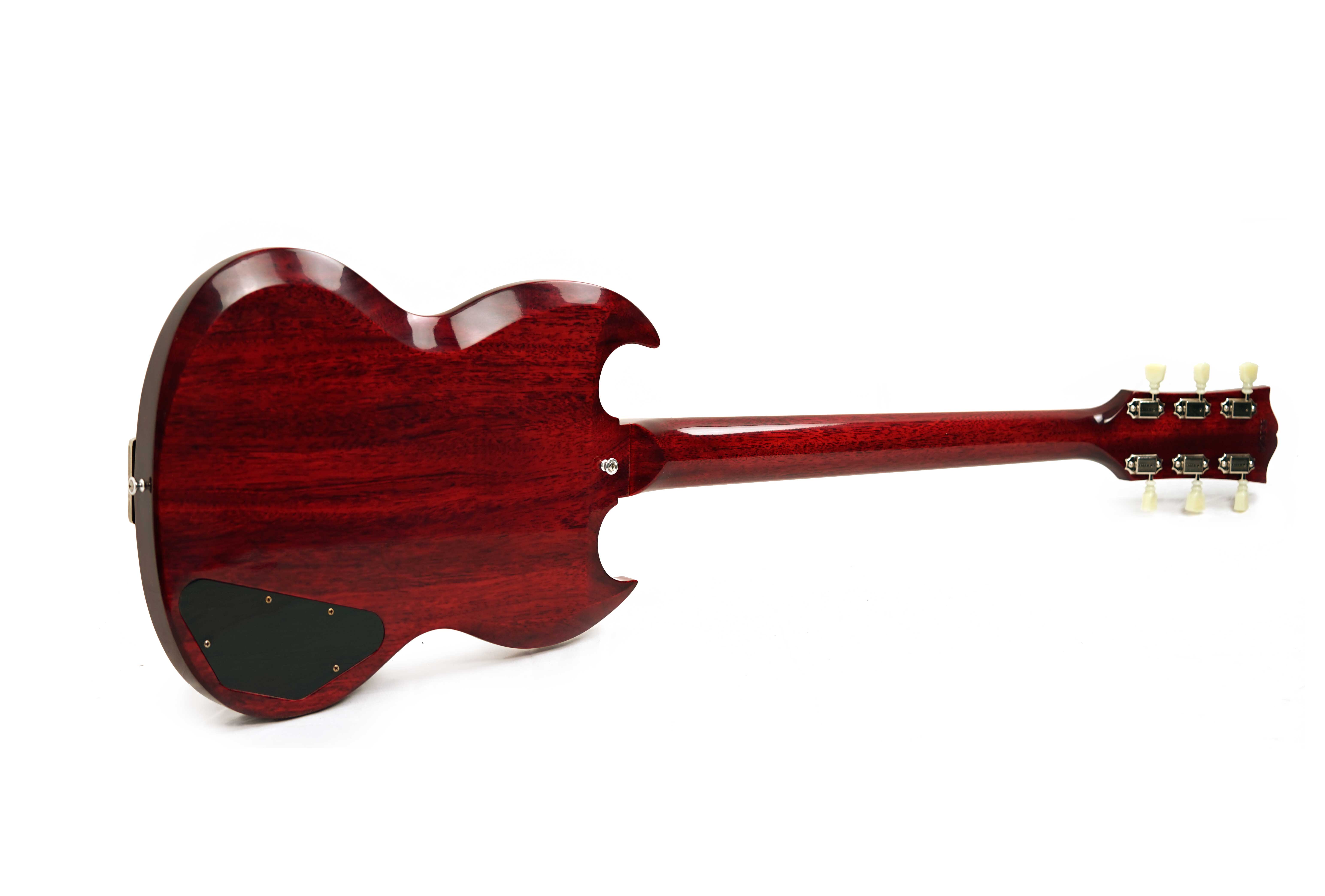 Gibson Custom Shop 1964 SG Standard Reissue with Maestro Vibrola VOS Cherry Red Left Handed #505064