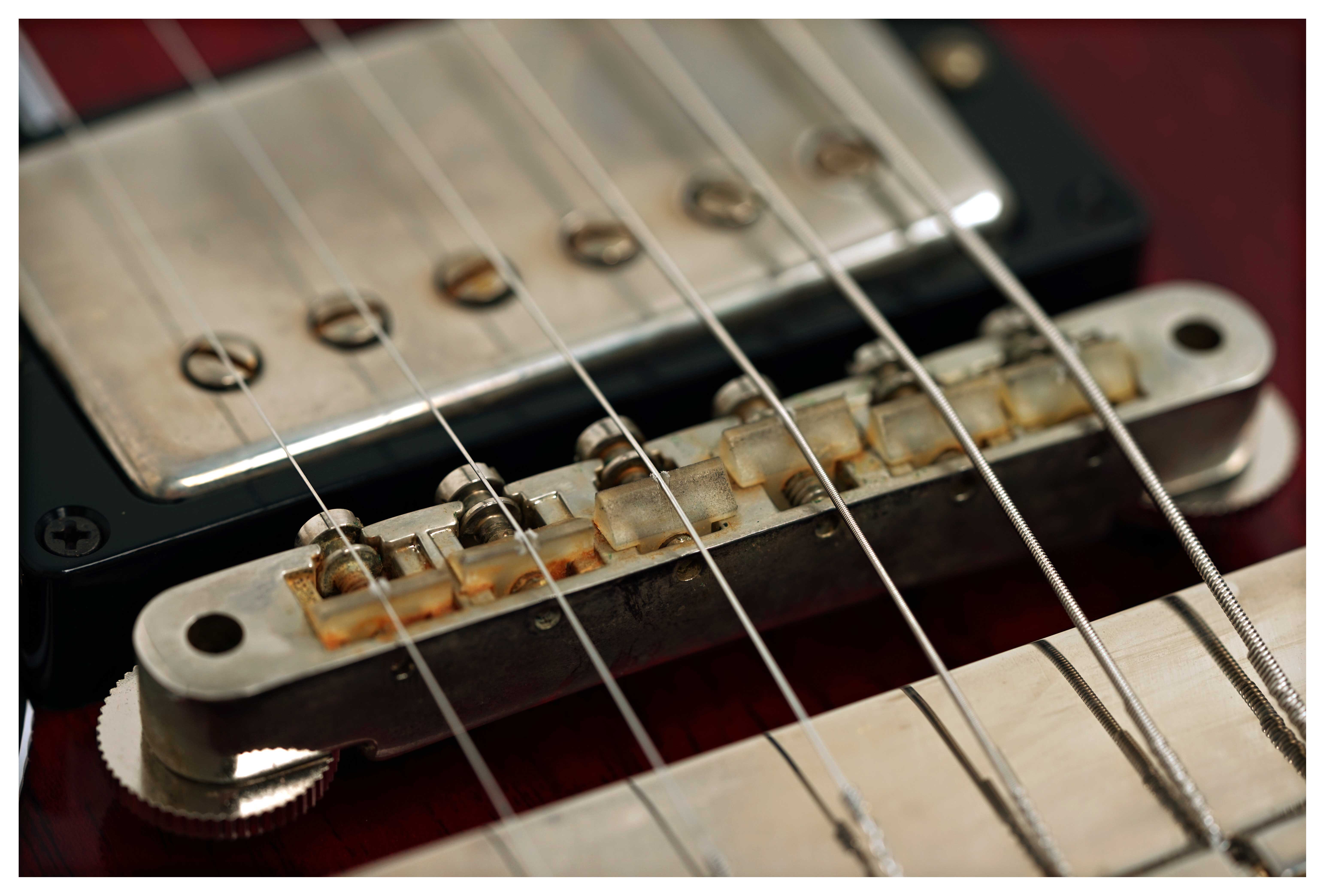 Gibson Custom Shop 1964 SG Standard Reissue with Maestro Vibrola VOS Cherry Red Left Handed #505064