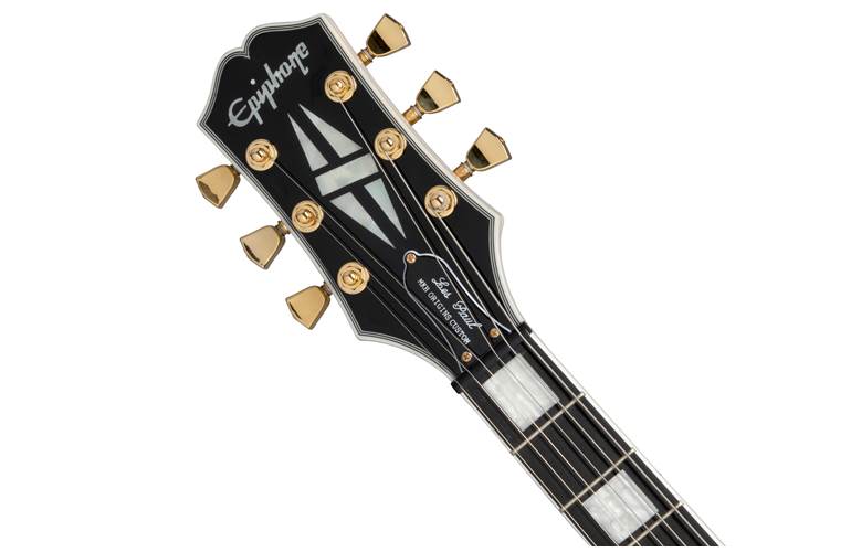 Epiphone Matt Heafy Origins Les Paul Custom Left Handed Bone White Epiphone Matt Heafy Origins Les Paul Custom Left Handed Bone White