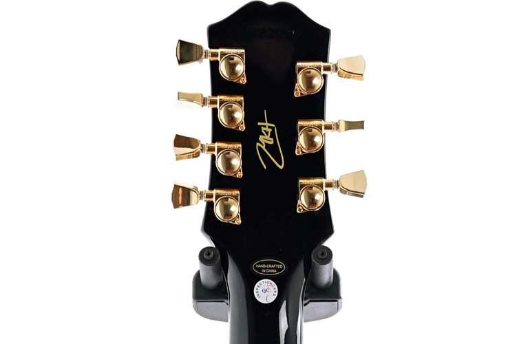 Epiphone Matt Heafy Origins Les Paul Custom 7-String Left Handed Ebony Epiphone Matt Heafy Origins Les Paul Custom 7-String Left Handed Ebony