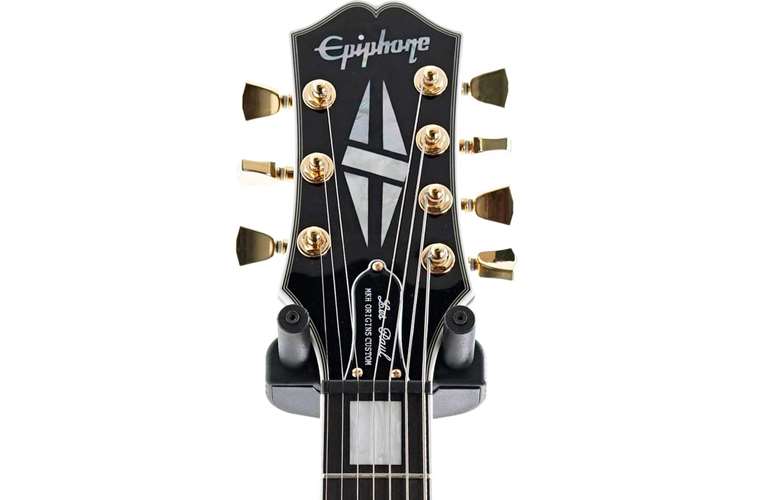 Epiphone Matt Heafy Origins Les Paul Custom 7-String Left Handed Ebony Epiphone Matt Heafy Origins Les Paul Custom 7-String Left Handed Ebony