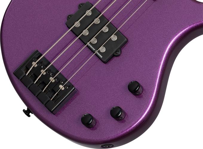 Kramer Disciple D-1 Bass 4 String Thundercracker Purple Metallic Kramer Disciple D-1 Bass 4 String Thundercracker Purple Metallic