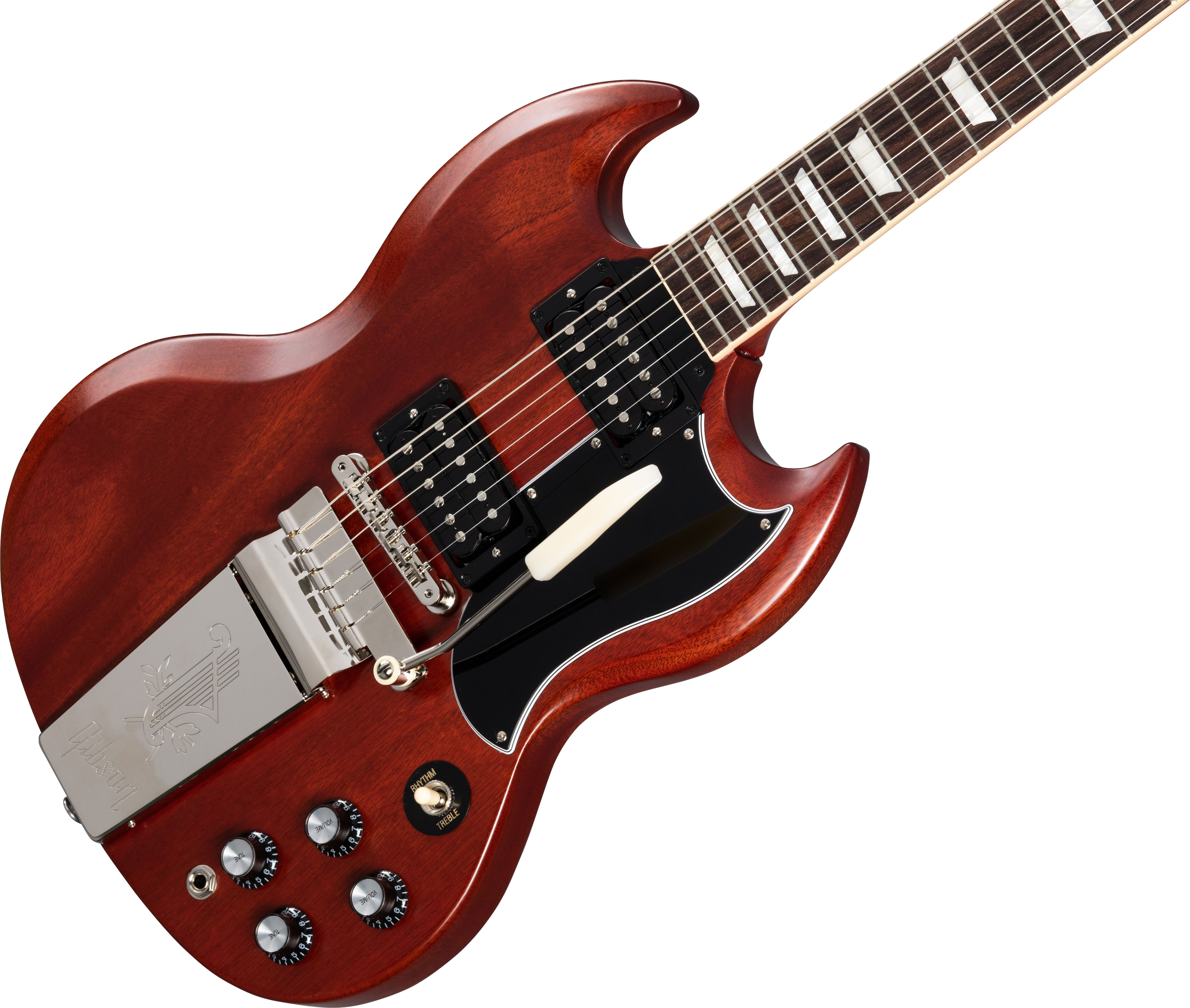Gibson SG Standard Faded 61 with Maestro Vibrola Vintage Cherry 