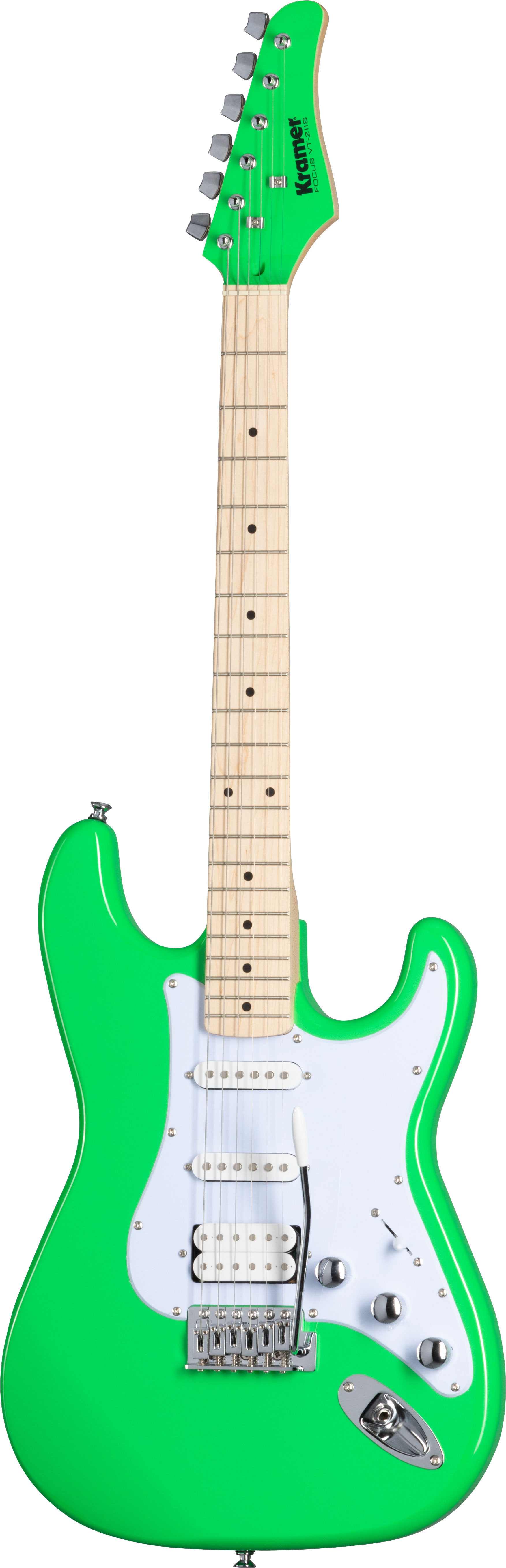 Kramer Focus VT-211S Neon Green | guitarguitar