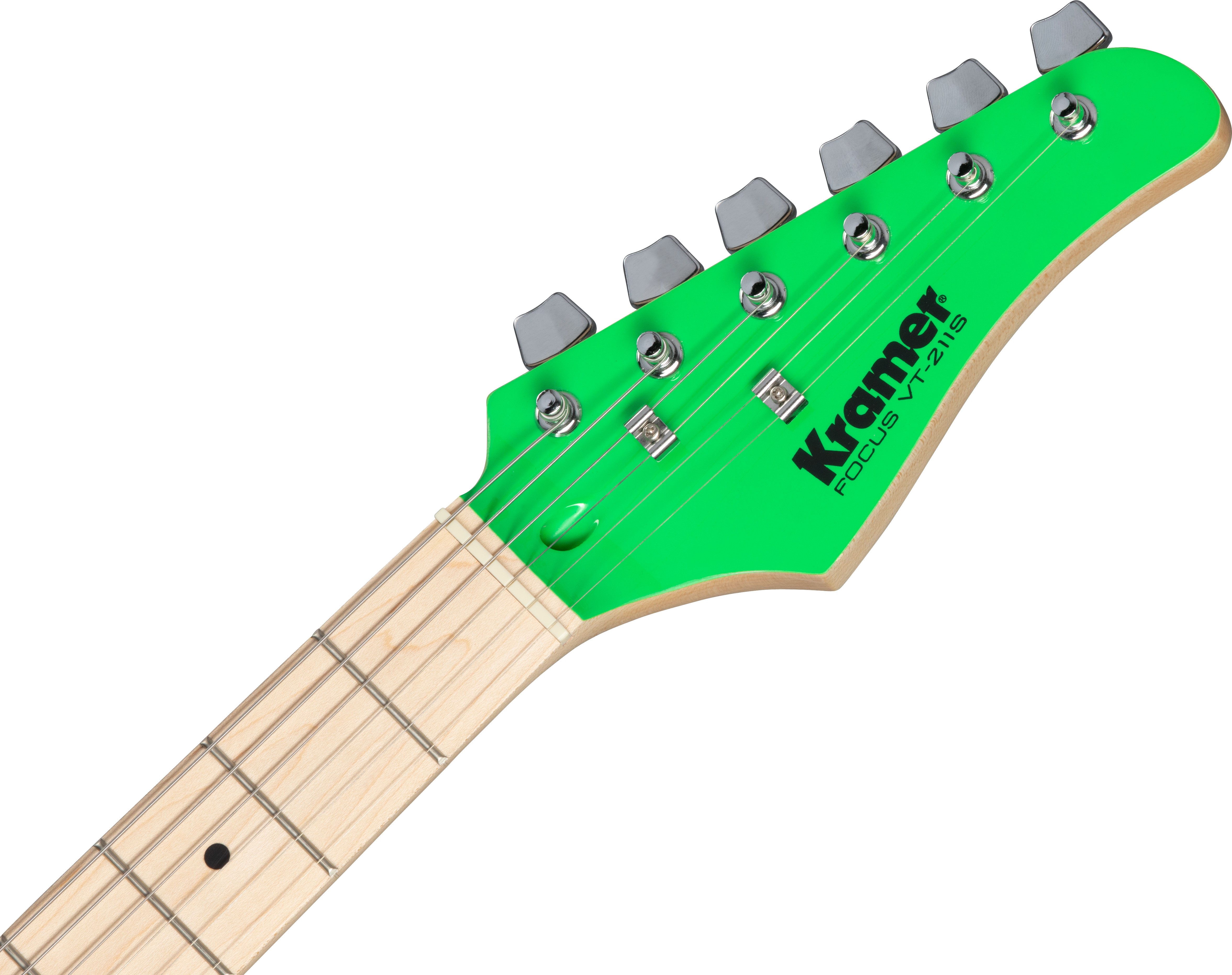 Kramer Focus VT211S Neon Green guitarguitar