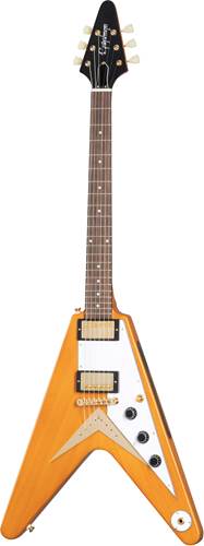 Epiphone 1958 Korina Flying V White Pickguard