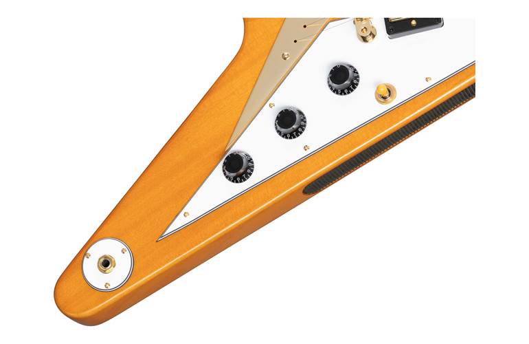 Epiphone 1958 Korina Flying V White Pickguard Epiphone 1958 Korina Flying V White Pickguard