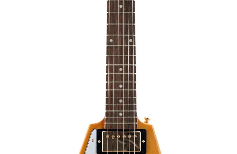 Epiphone 1958 Korina Flying V White Pickguard Left Handed Epiphone 1958 Korina Flying V White Pickguard Left Handed