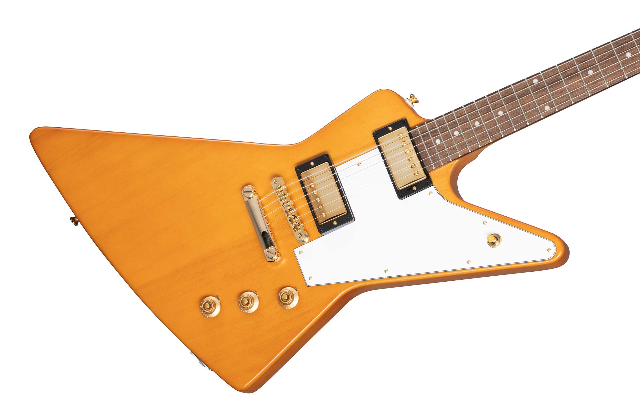 Epiphone 1958 Korina Explorer White Pickguard