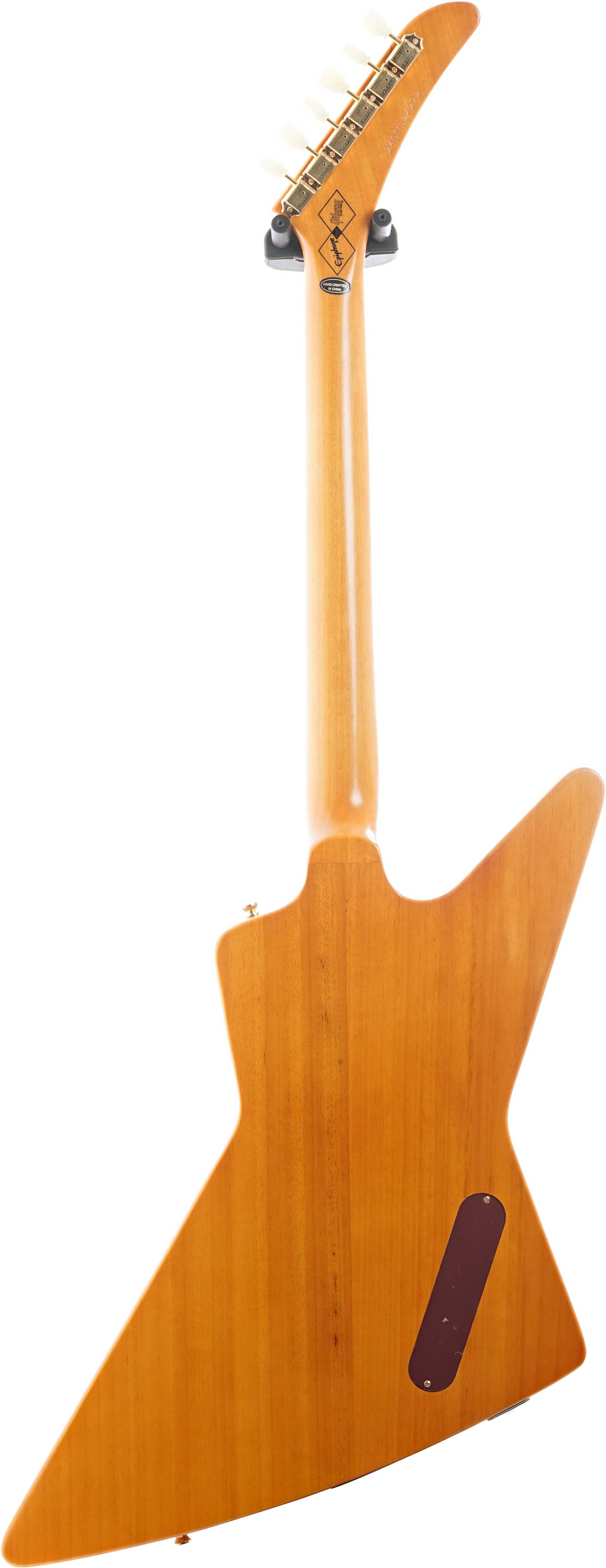 Epiphone 1958 Korina Explorer White Pickguard Left Handed (Ex-Demo) #24011524222