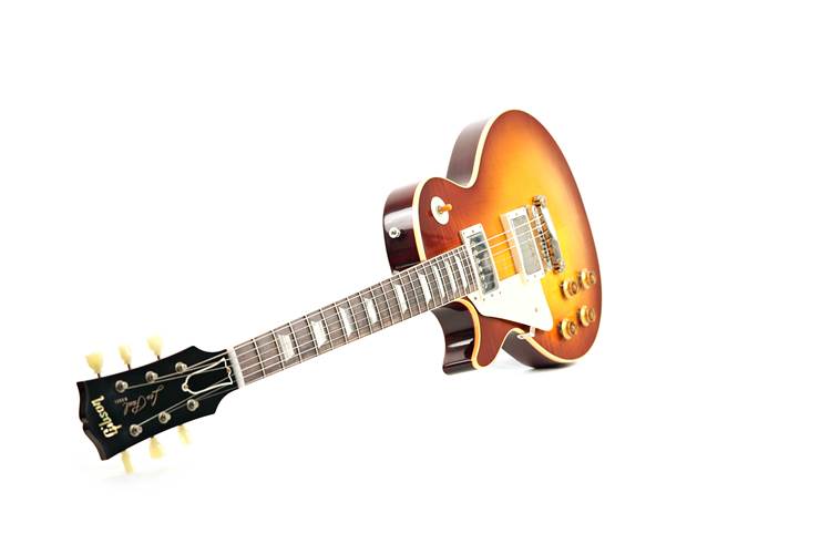 Gibson Custom Shop 1958 Les Paul Standard Reissue VOS Left Handed Iced Tea Burst #84526 Gibson Custom Shop 1958 Les Paul Standard Reissue VOS Left Handed Iced Tea Burst #84526