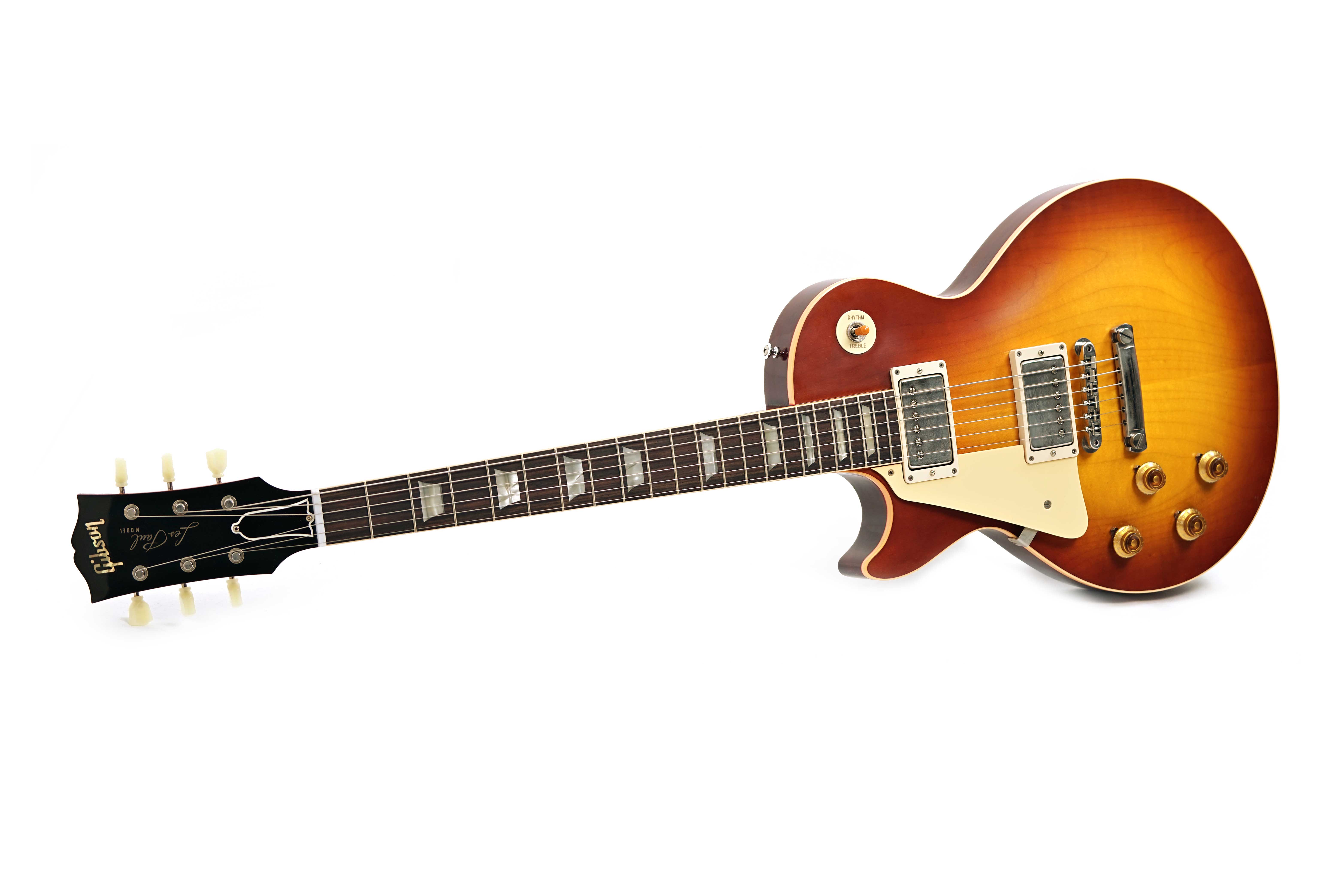 Gibson Custom Shop 1958 Les Paul Standard Reissue VOS Left Handed Iced Tea Burst #841264