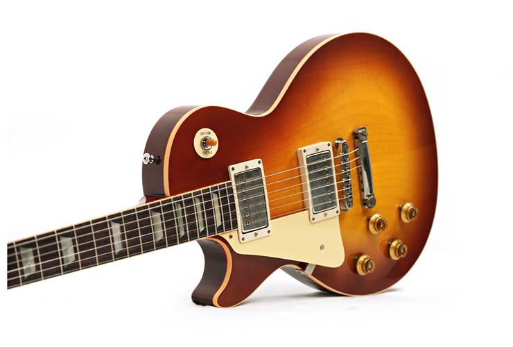 Gibson Custom Shop 1958 Les Paul Standard Reissue VOS Left Handed Iced Tea Burst #841264 Gibson Custom Shop 1958 Les Paul Standard Reissue VOS Left Handed Iced Tea Burst #841264
