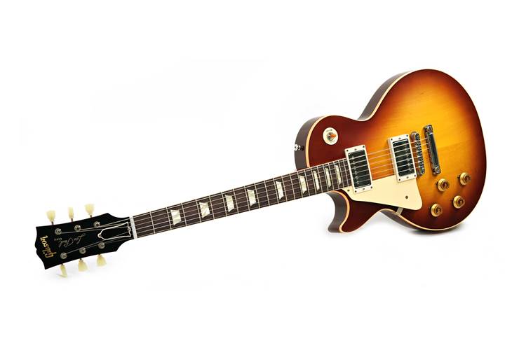Gibson Custom Shop 1958 Les Paul Standard Reissue VOS Left Handed Iced Tea Burst #841317 Gibson Custom Shop 1958 Les Paul Standard Reissue VOS Left Handed Iced Tea Burst #841317