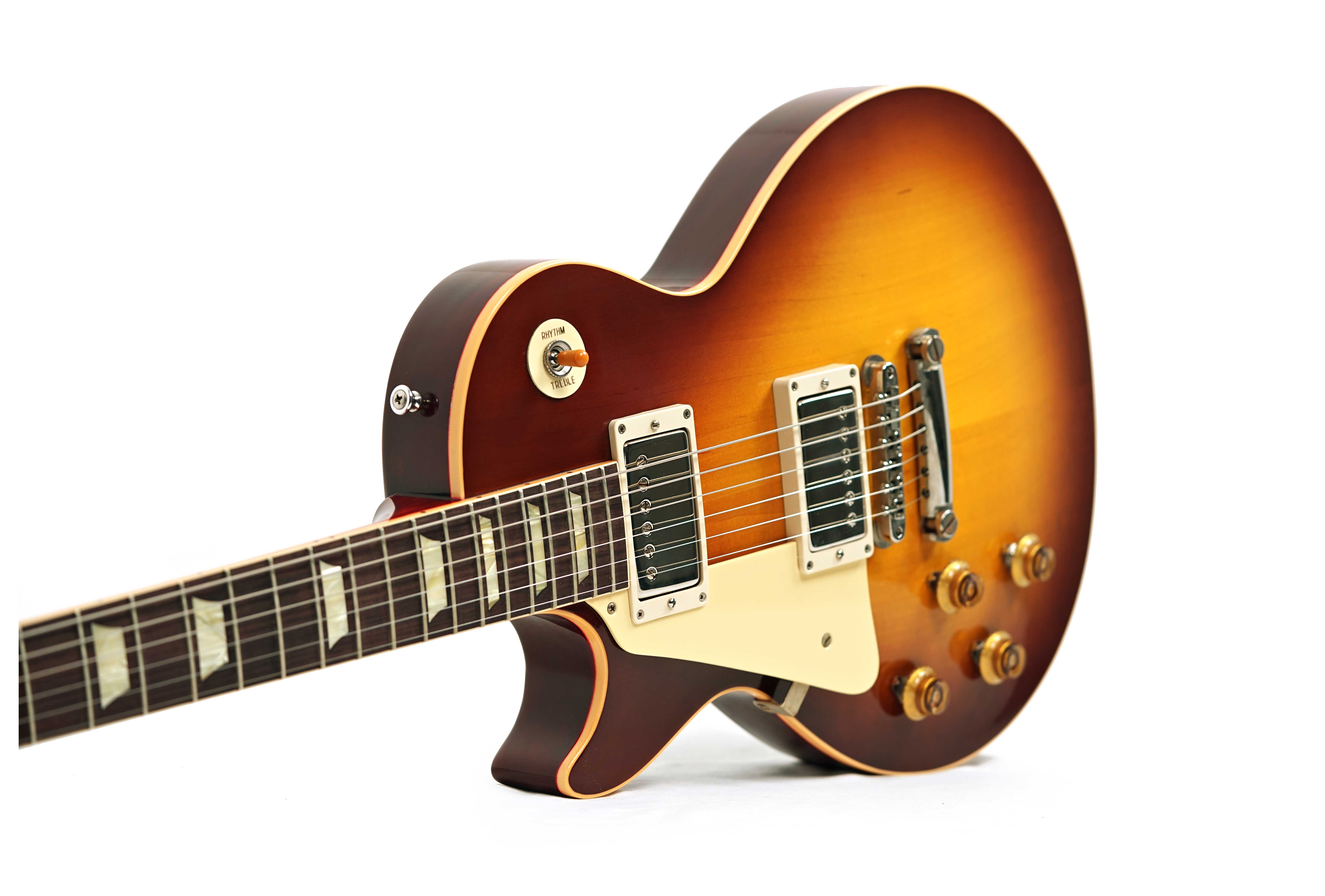 Gibson Custom Shop 1958 Les Paul Standard Reissue VOS Left Handed Iced Tea Burst #841317