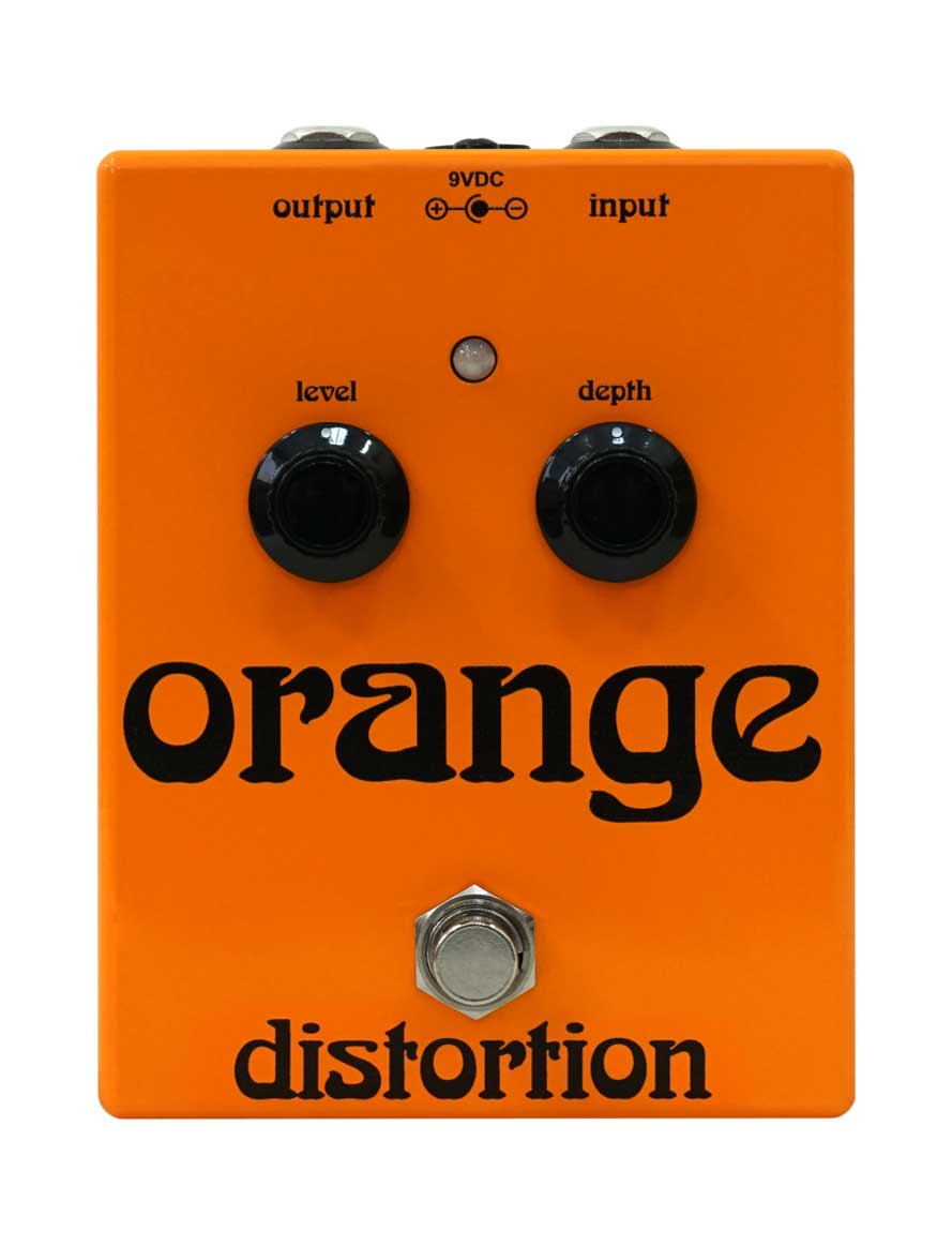 Orange Distortion Pedal