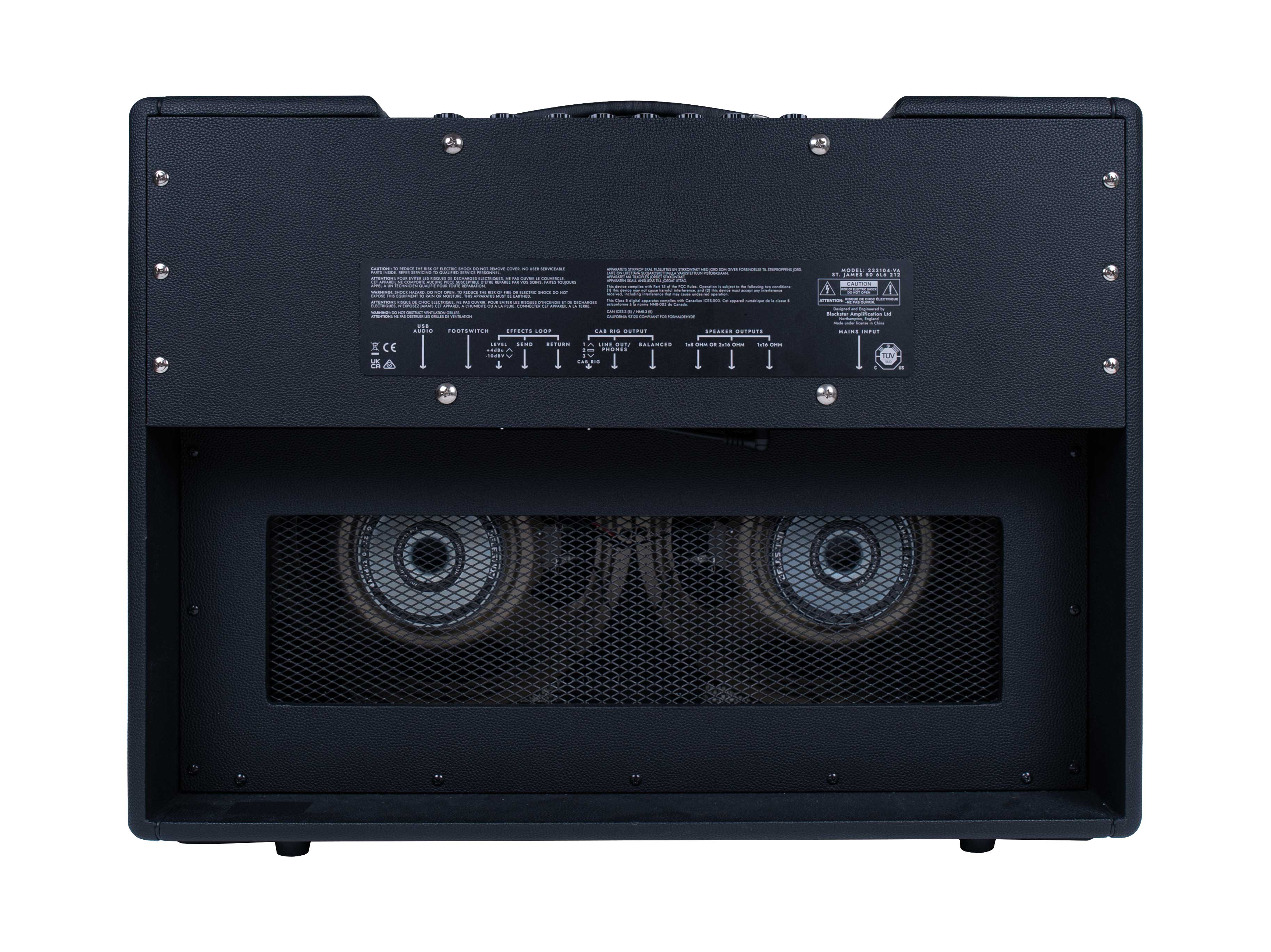 Blackstar St James 50 6L6 212 Combo Valve Amp