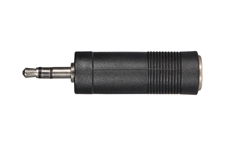 QTX Adaptor 6.3mm Stereo Jack Plug to 3.5mm Stereo Jack