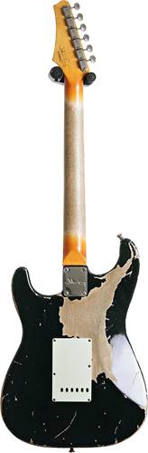 John Cruz Custom Guitars Crossville ST Black Battle Axe Alder Rosewood Fingerboard John Cruz Custom Guitars Crossville ST Black Battle Axe Alder Rosewood Fingerboard