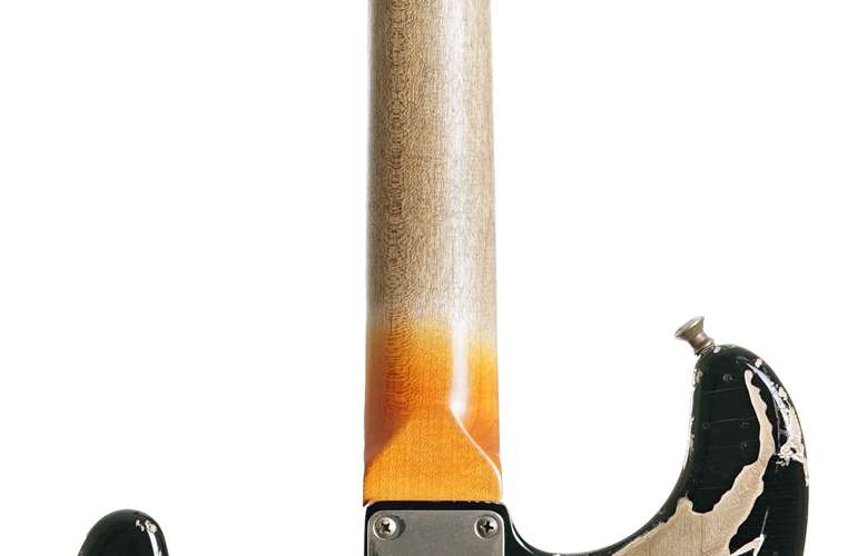 John Cruz Custom Guitars Crossville ST Black Battle Axe Alder Rosewood Fingerboard John Cruz Custom Guitars Crossville ST Black Battle Axe Alder Rosewood Fingerboard