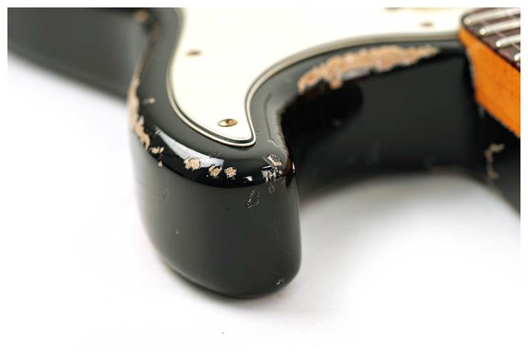 John Cruz Custom Guitars Crossville ST Black Battle Axe Alder Rosewood Fingerboard John Cruz Custom Guitars Crossville ST Black Battle Axe Alder Rosewood Fingerboard