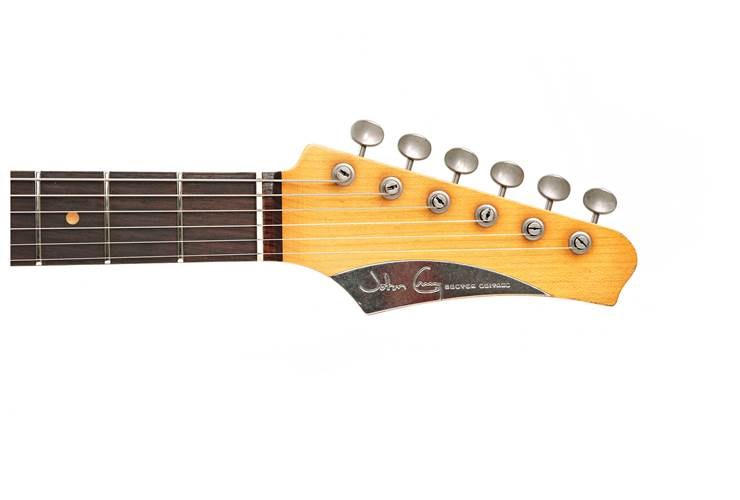 John Cruz Custom Guitars Crossville ST Black Battle Axe Alder Rosewood Fingerboard John Cruz Custom Guitars Crossville ST Black Battle Axe Alder Rosewood Fingerboard