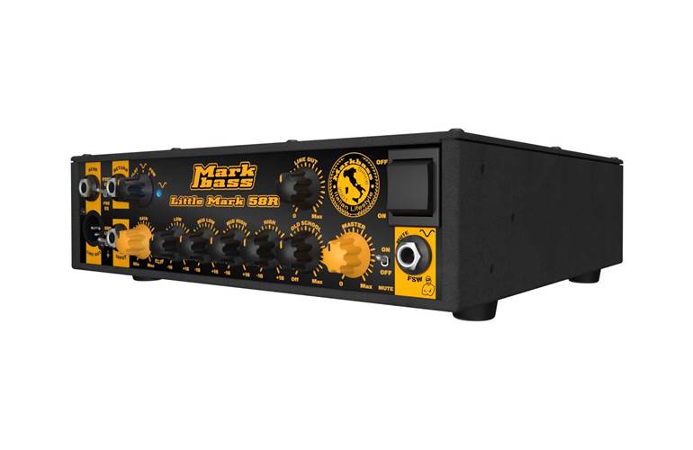Mark Bass LITTLE MARK 58R 500w 4 Ohm 4-band EQ Ultralight Bass Solid State Amp Head Mark Bass LITTLE MARK 58R 500w 4 Ohm 4-band EQ Ultralight Bass Solid State Amp Head