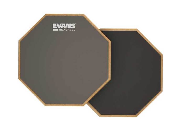 Evans RealFeel 2-Sided Practice Pad, 6 Inch